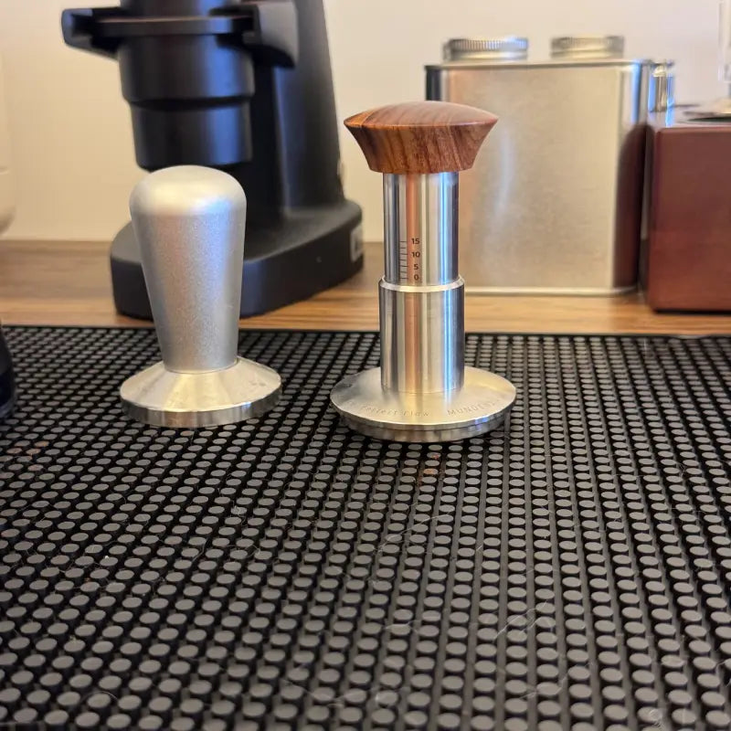 calibrated tamper vs regular espresso tamper for home baristas