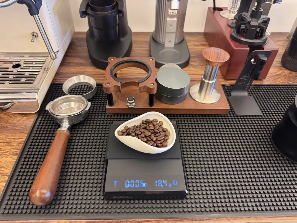 coffee scale for home espresso workflow