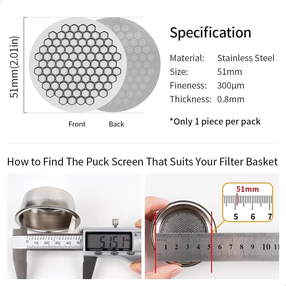 Reusable Espresso Puck Screen | Culturbo