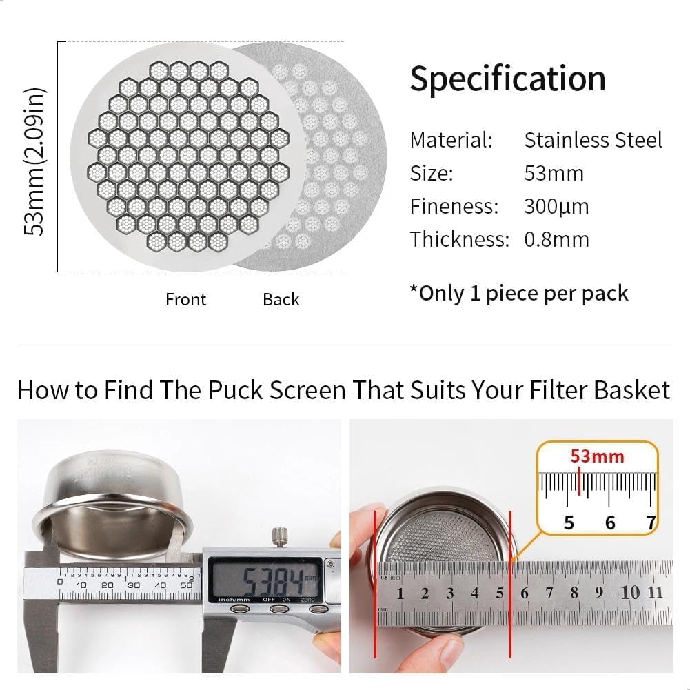 Reusable Espresso Puck Screen | Culturbo