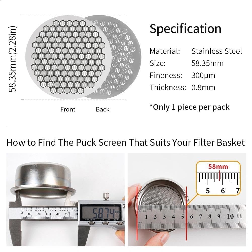 Reusable Espresso Puck Screen | Culturbo