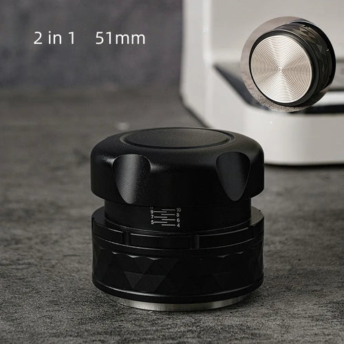 2-in-1 Espresso Distributor & Tamper | Culturbo