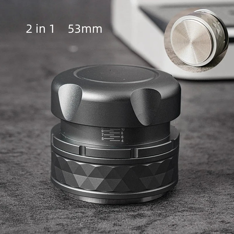 2-in-1 Espresso Distributor & Tamper | Culturbo