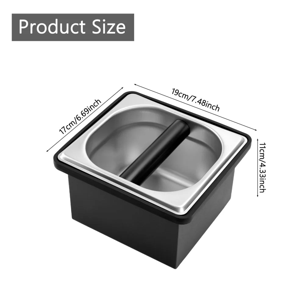 Stainless Steel Knock Box | Culturbo
