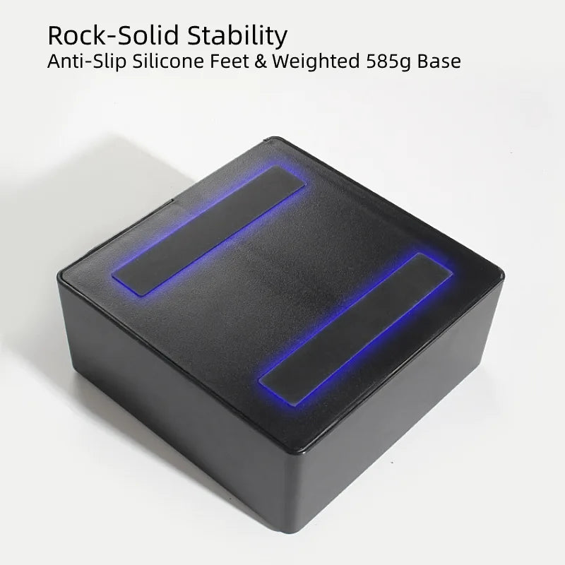 585g weighted espresso station with silicone feet