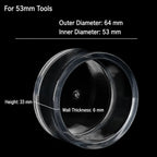 53mm espresso puck prep cup size specification