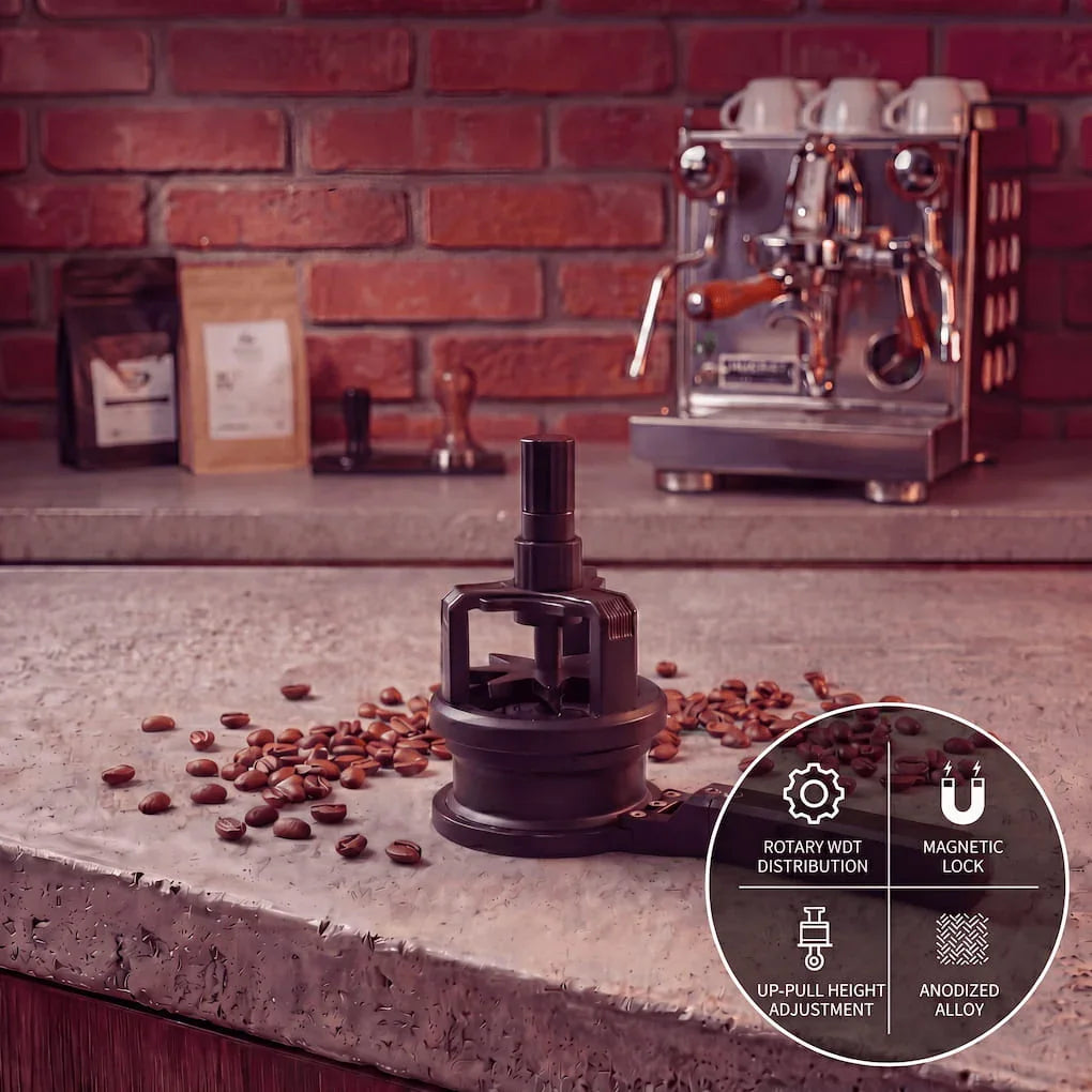 Industrial style coffee accessories WDT needle distributor