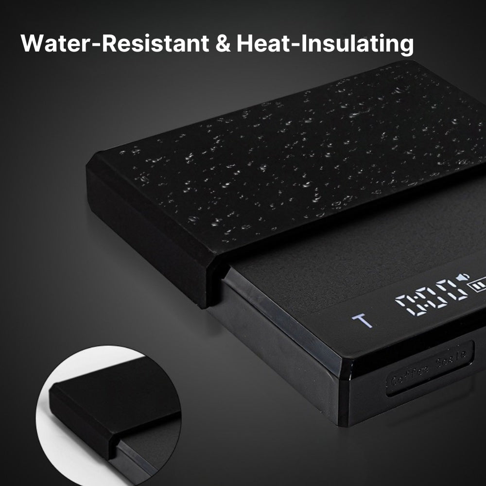 Protective silicone pad for Culturbo coffee scale surface