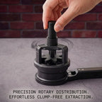 Rotary WDT distribution tool mechanism demonstration with magnetic base