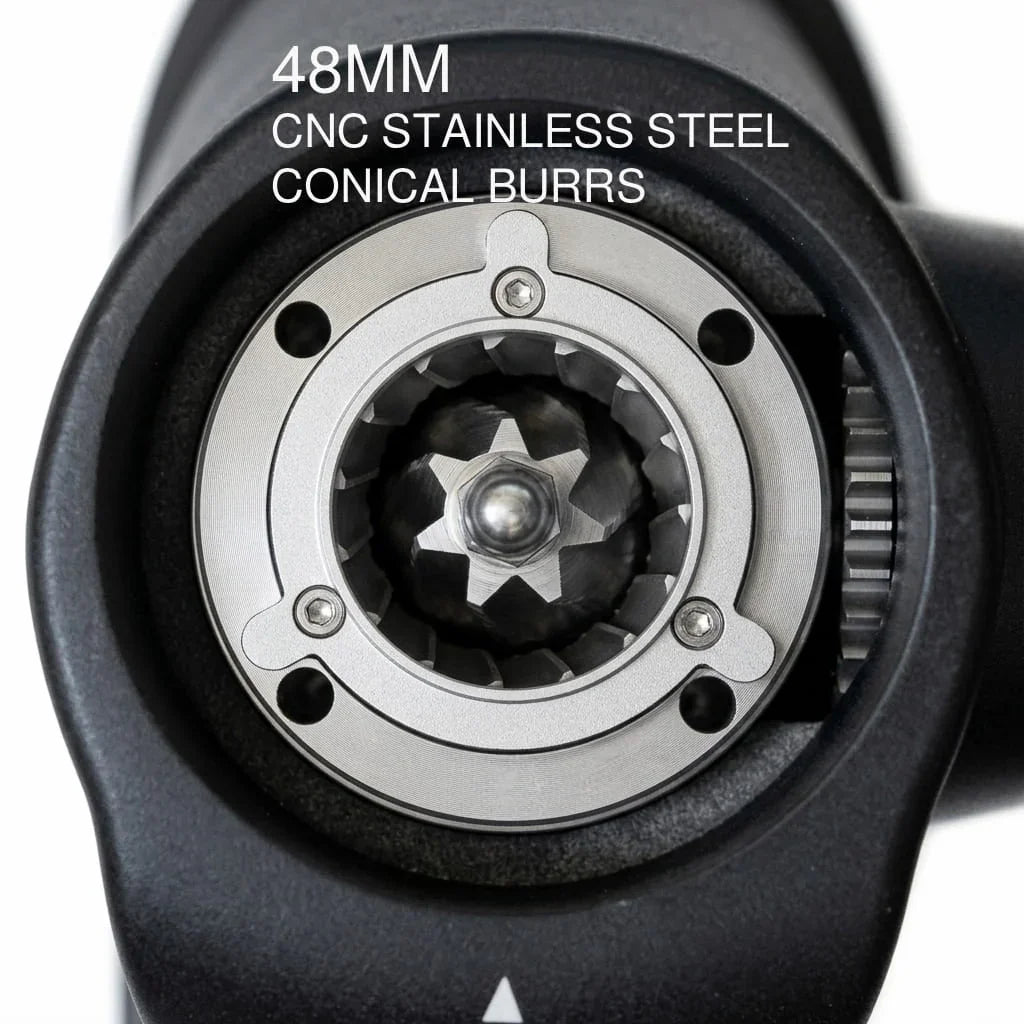 48mm stainless steel conical burr coffee grinder